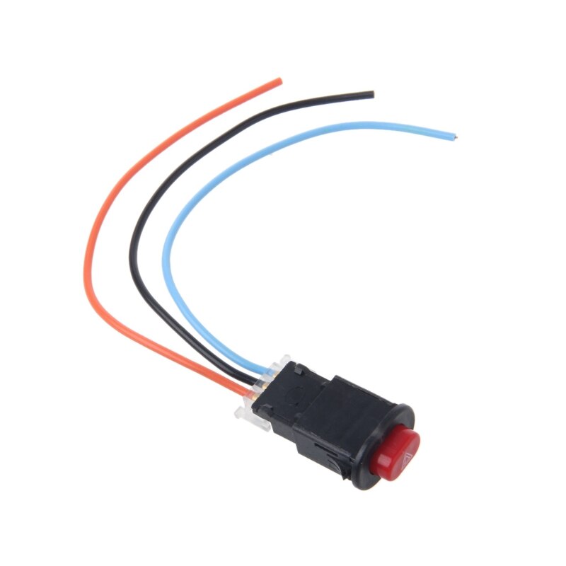 1 stk motorcykel havariblink dobbelt advarselsblink nødsignal m /3 ledningslås