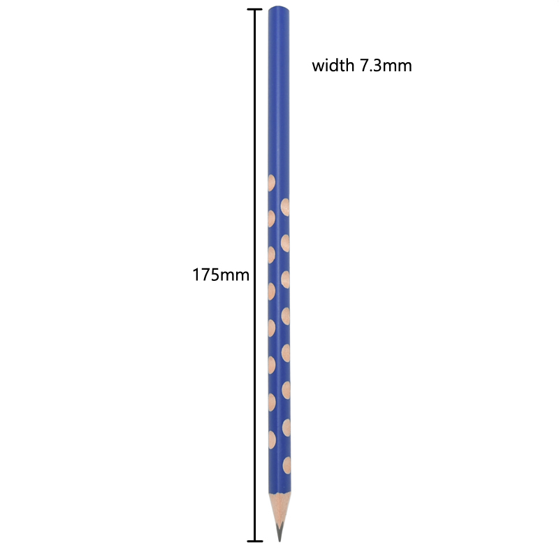 10pc Groove Triangle Wooden Pencil HB Posture Correction Pencil School Office Stationery Exam Drawing Pencil