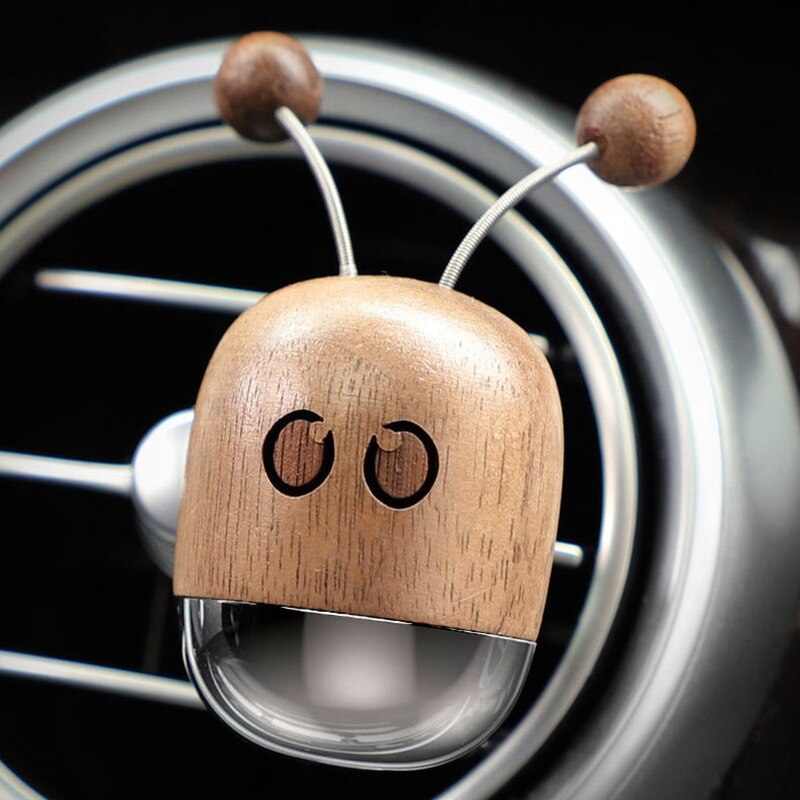 Ambientador de coche difusor de Perfume para el coche Clip ambientador de salida de aire de automóvil medallón de Perfume esencial con estilo de abeja