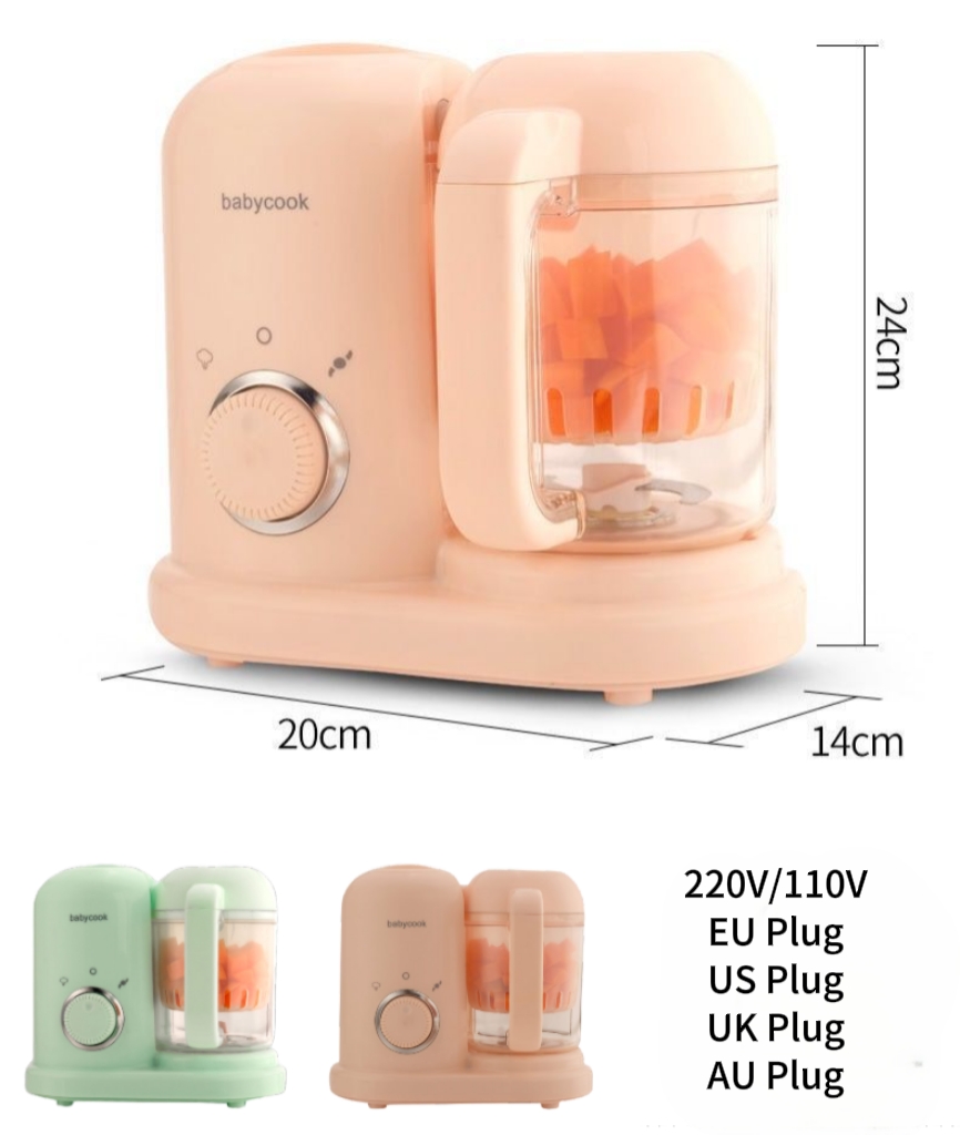 Baby Food Maker Baby Food Mills Supplement Machine Multifunctional Food Processors Blender Grinder Steamer Mixer Steam Cooking