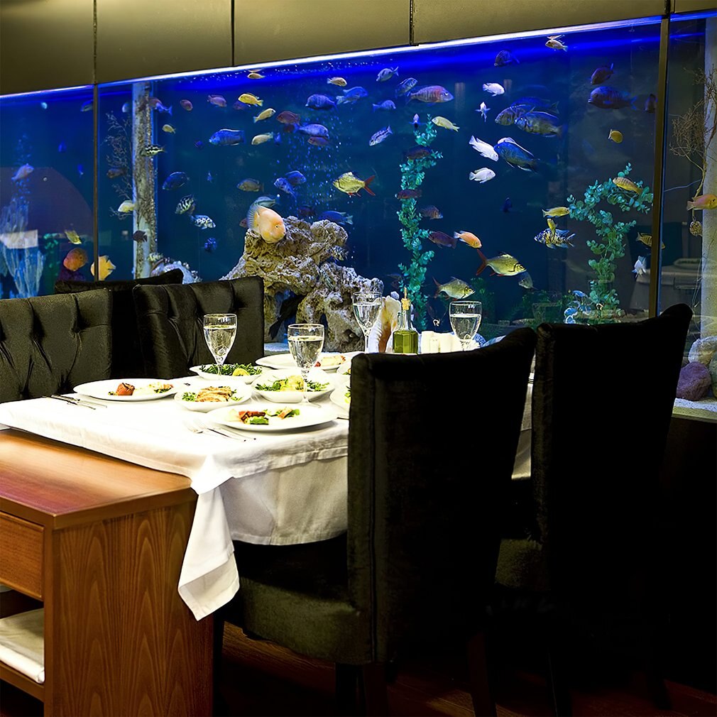 DB-30 Fish Tank LED Bubble Light Colorful Light With Aquarium Remote Control Color-changing Bubble Light Fish EU Plug