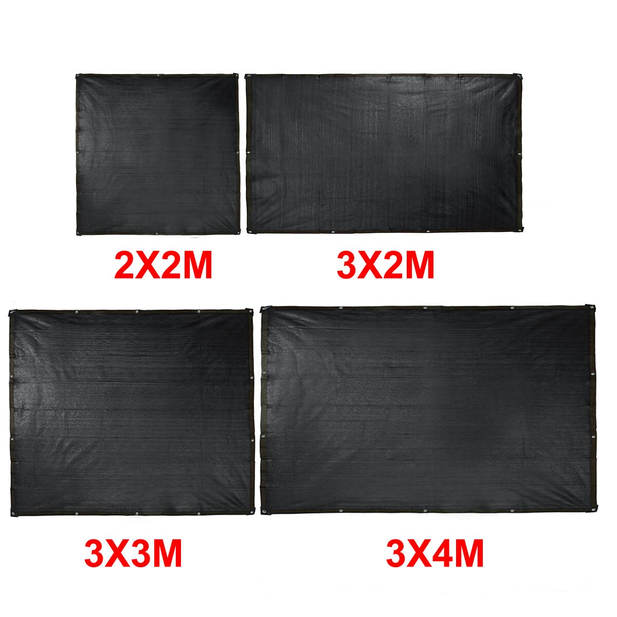 Anti-Uv 6-Pin Zonnescherm Netto Outdoor Tuin Zonnebrandcrème Doek Auto Sunblock Shade Cover Plant Kas Cover 90% Shading Tarief