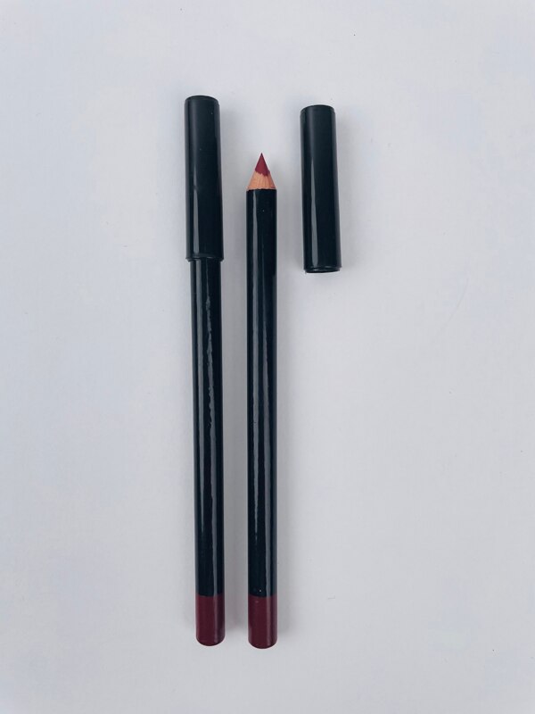 Bivanfe 15 Colors Matte Wood Lipliner Pencil Waterproof Long Lasting Vegan Lip Liner Pen Makeup Tool: 13