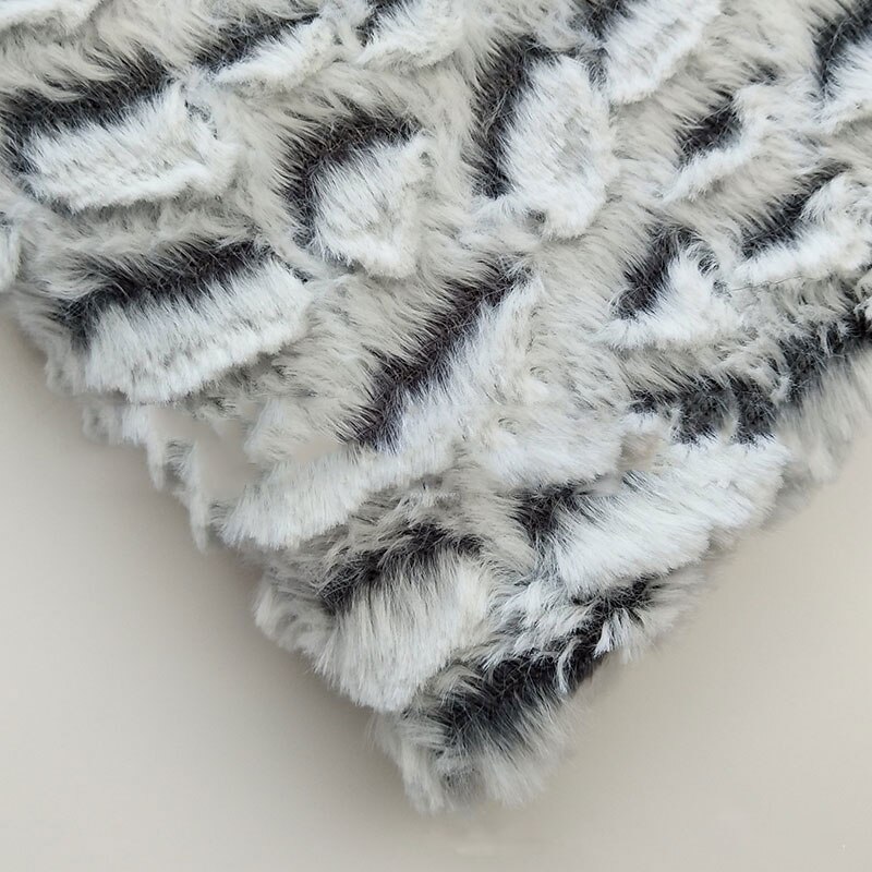 faux fur stof PV/PP fluwelen afdrukken borstel reliëf mode sofa thuis textiel schoenen hoed speelgoed