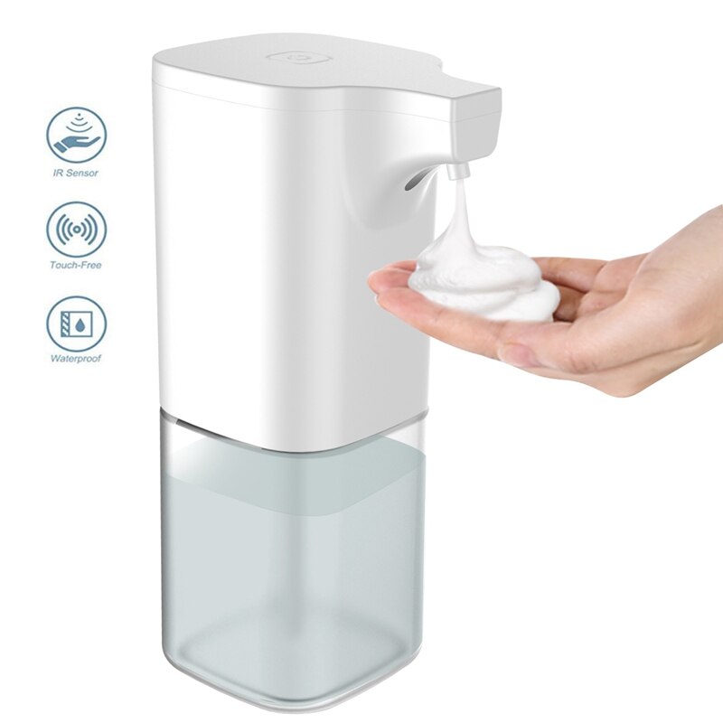 Zeepdispenser, Elektrische Automatische Schuimende Zeepdispenser Touchless Batterij Operated Verstelbare Zeepdispenser Volumeregeling