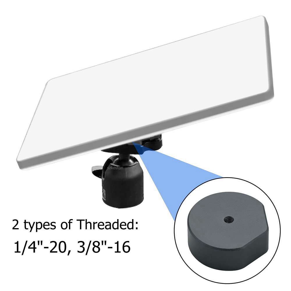 Para novo modelo Starlink Mini (SPX-04176000-501) montagem de adaptador de tripé 1/4 "-20 3/8"-16 rosqueado para StarLink Mini Mount