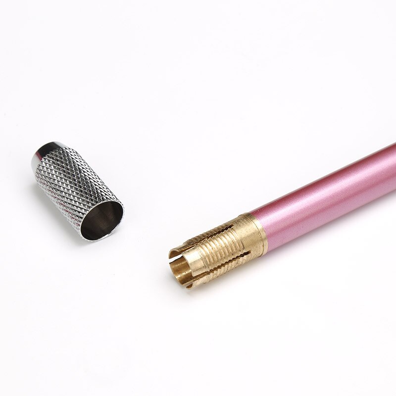 1 farve metal blyantforlænger enkelt hoved blyantforlænger stativ skitse tegning kunst skriveværktøj blyantstik forlængelsesstang