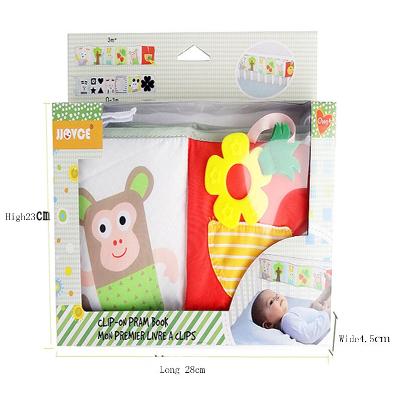 Jouets pour bébés de 0 à 12 mois | Hochets pour nourrissons, en tissu, bouquin multi-touch, multifonction amusant et Double couleur, lit de bébé antichoc