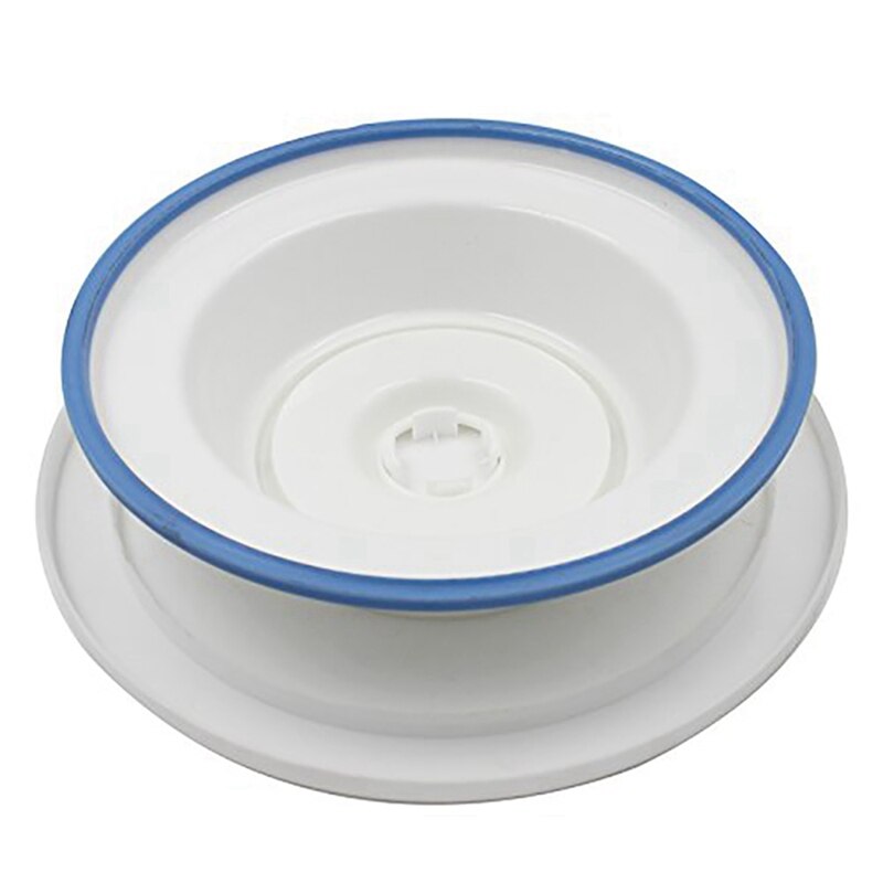 1 stuk plastic taartdraaiplateau roterende taart van plastic & 2 stuks siliconen bakmat antislip siliconen bakmat antiaanbak