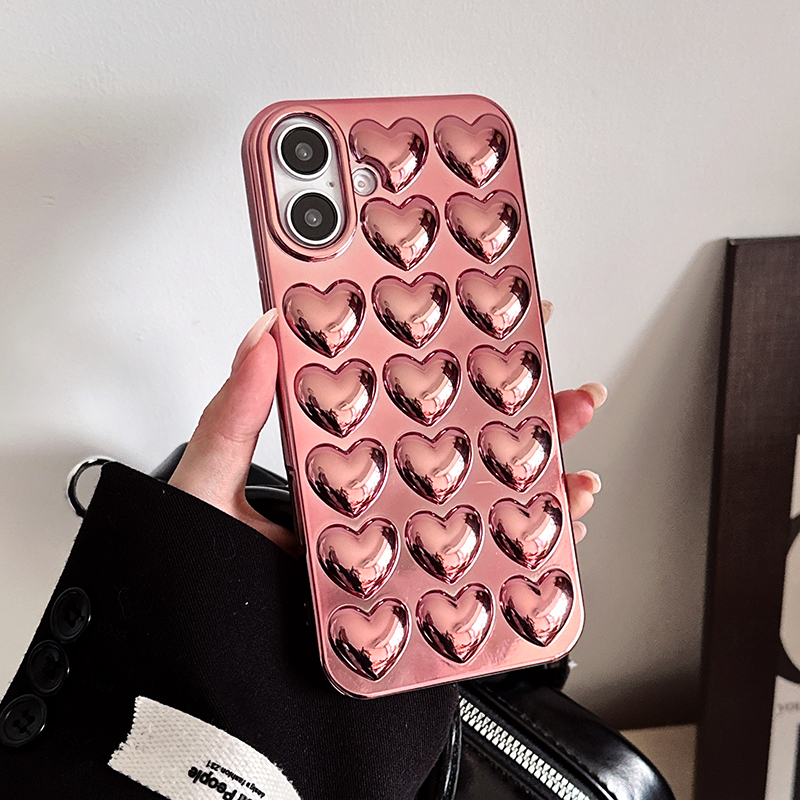 Custodia Per Telefono Con Carica Wireless Magnetica Con Placcatura Di - Foto 7