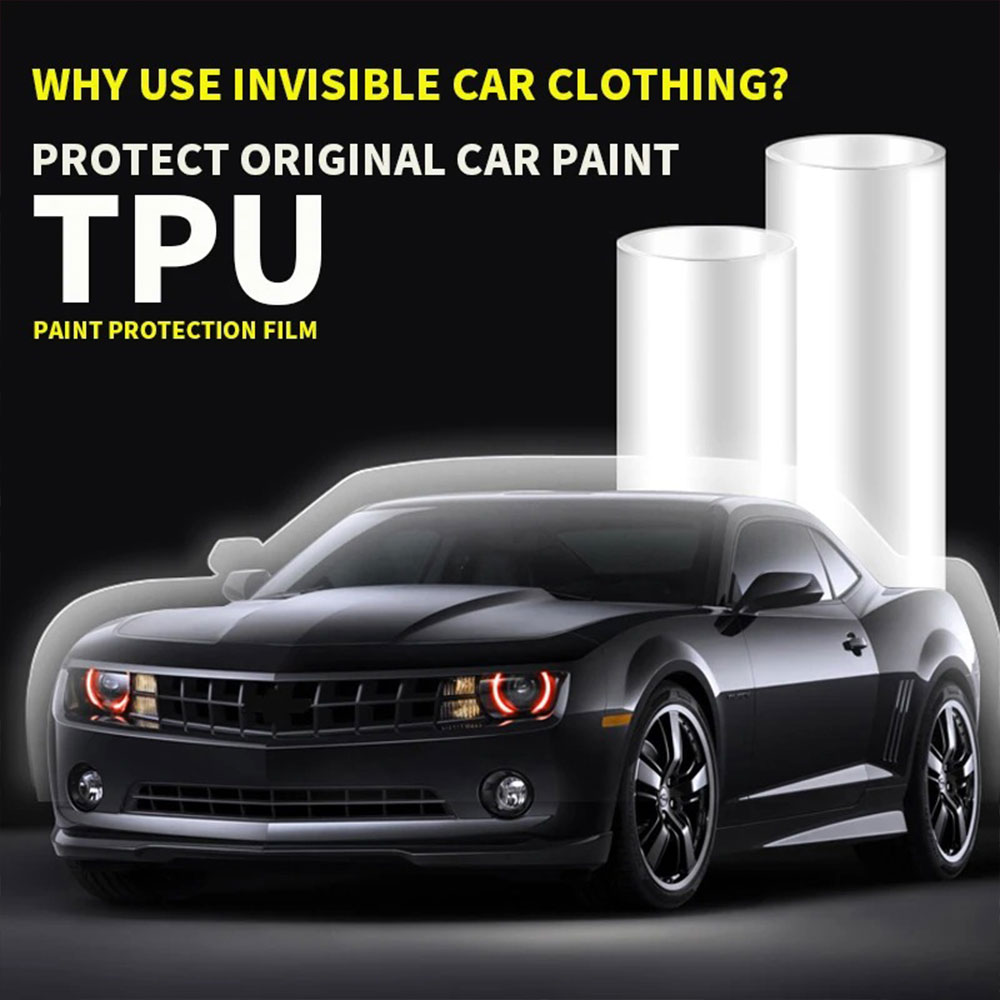 PPF Clear paint Protection 10/30/50cm TPU 3 Layers High Glossy Satin Vinyl Car Wrap Film Self healing transparent car Sticker