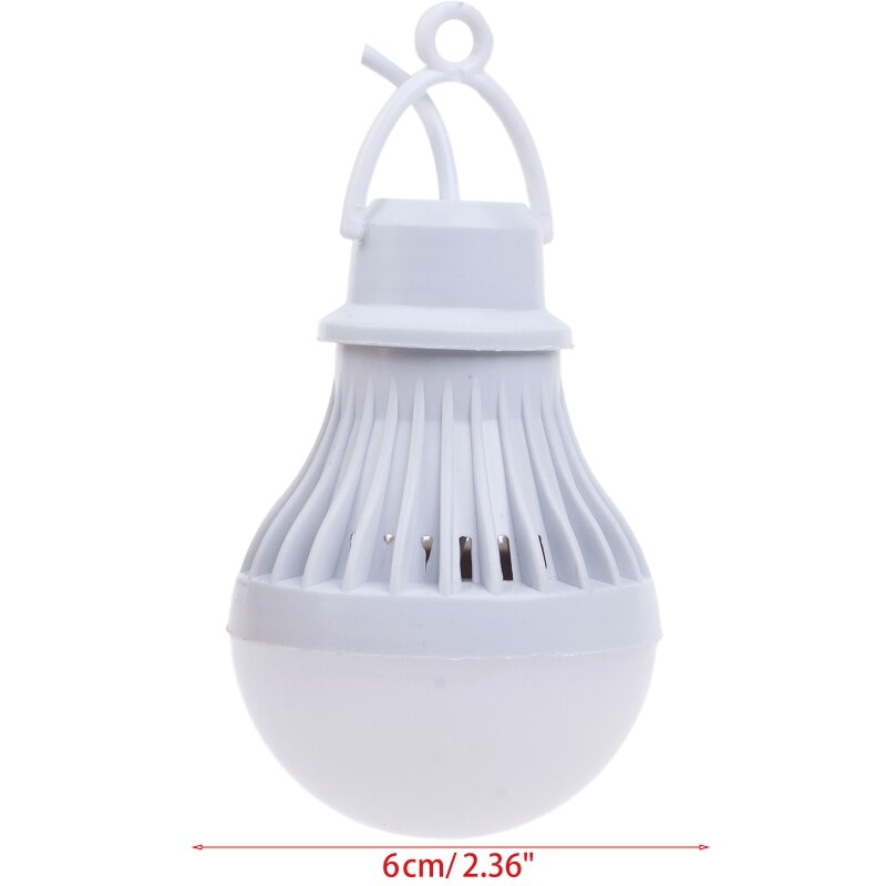 3V-7V LED Lamp Portable Led Bulb 5W Outdoor Camp Tent Night Fishing Hanging Light Clip USB Camping Light with Switch