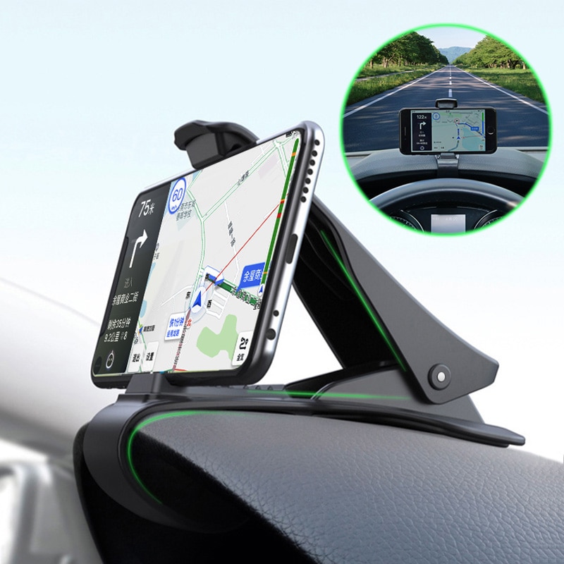 Auto Telefoon Houder HUD stijl GPS Navigatie Dashboard voor Universele mobiele Telefoon Clip Mount Stand Beugel te gebruiken