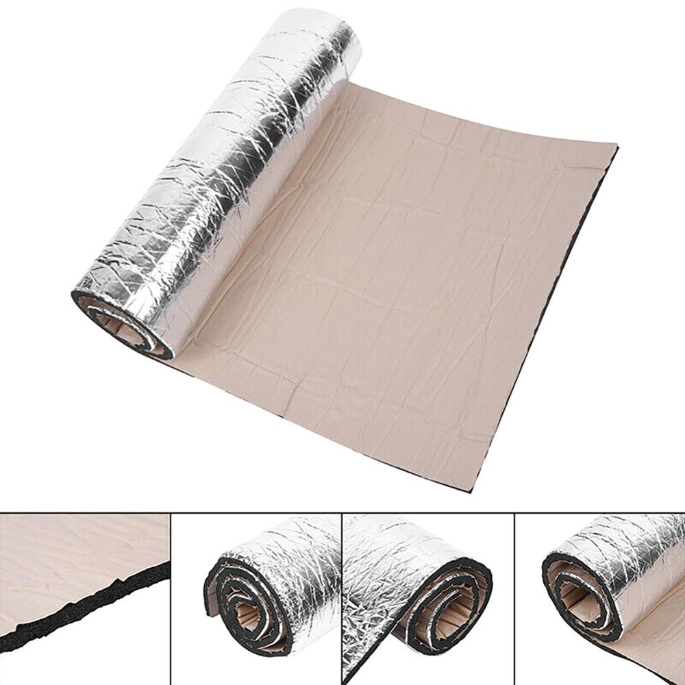 10mm Car Truck Firewall Heat Sound Deadener Insulation Mat Noise Insulation Wool Car Heat Sound Thermal Proofing Pad 40*100cm