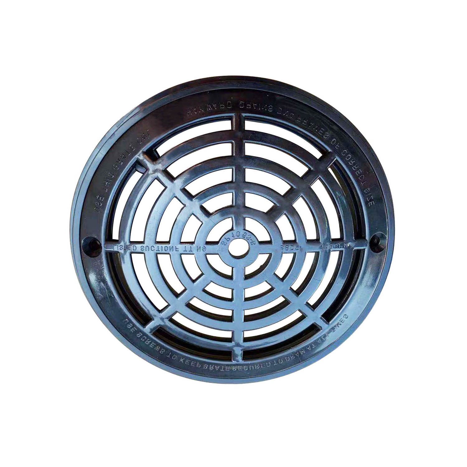 Round Main Drainage Port Cover Swimming Pool Accessories Round Drain Device SP-1030 Screw ABS Floor Drain Cover