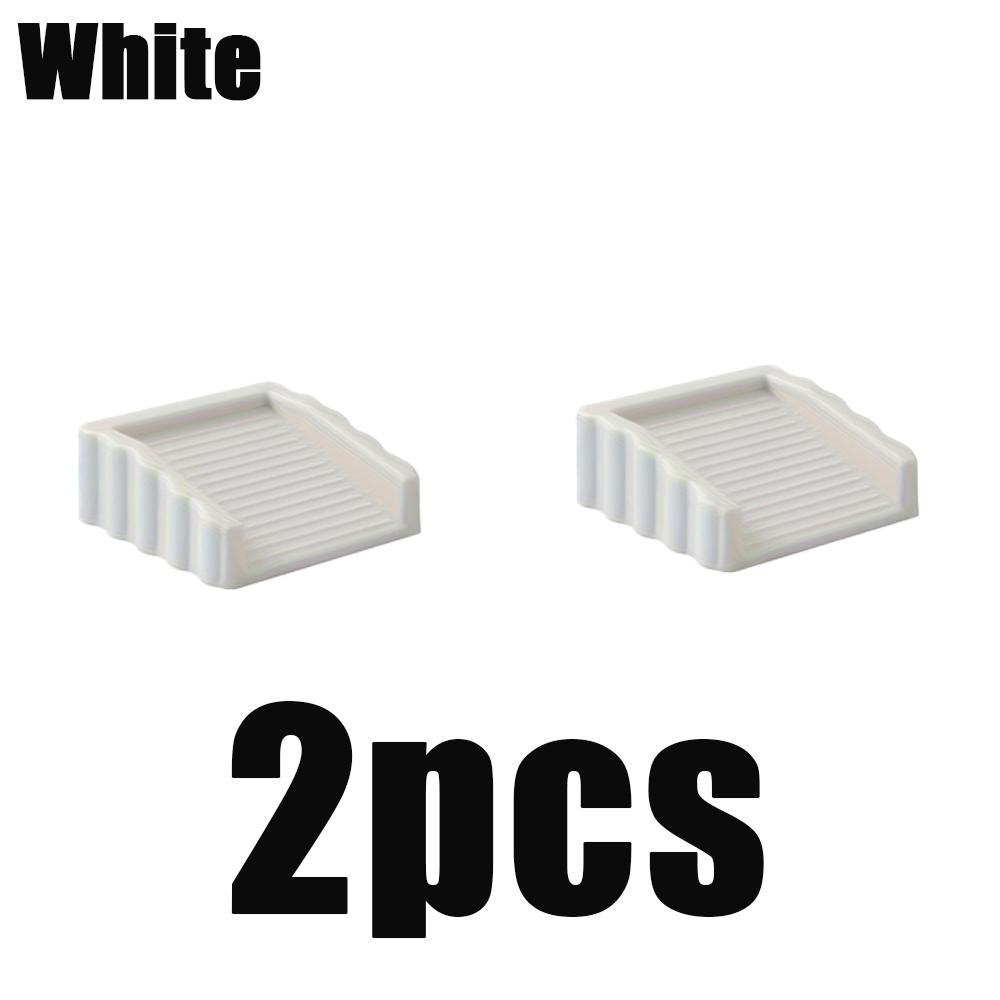 Tope de puerta a prueba de viento, Tope de puerta de suelo de madera, juego de Protector de pared de puerta de goma antideslizante y resistente para azulejos de alfombra de madera: Blanco