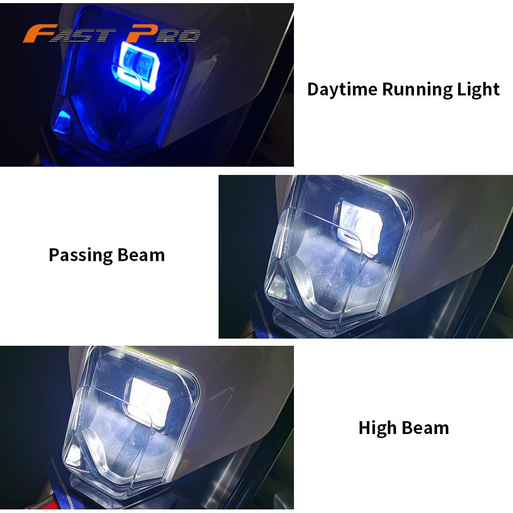 Motorcycle LED Headlight Headlamp Head Light Lamp For Husqvarna FC FE FX TC TE TX 125 250 300 350 450 501 FE250 FC250 TC250