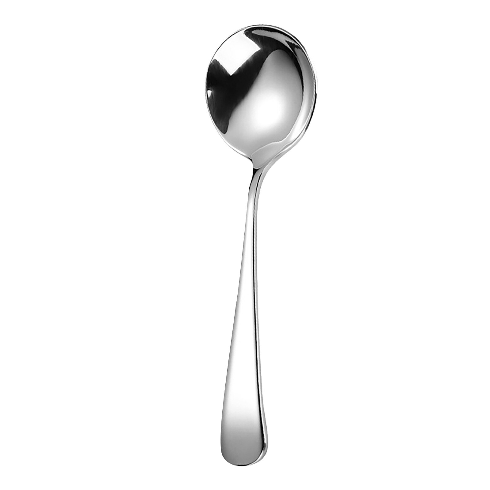 6.2 pouces coloré en acier inoxydable café cuillère longue poignée thé cuillères cuisine chaude boire couverts riz Scoop # Y: C
