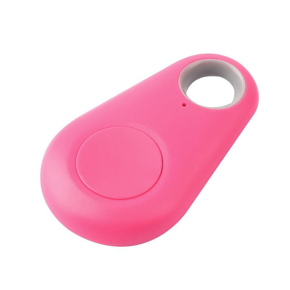 Mini Smart Label Bluetooth 4.0 Verlies Tracker Kind Ouderen Tas Portemonnee Huisdier Key Finder GPS Locator Alarm Smart Bluetooth Tracker: Roze