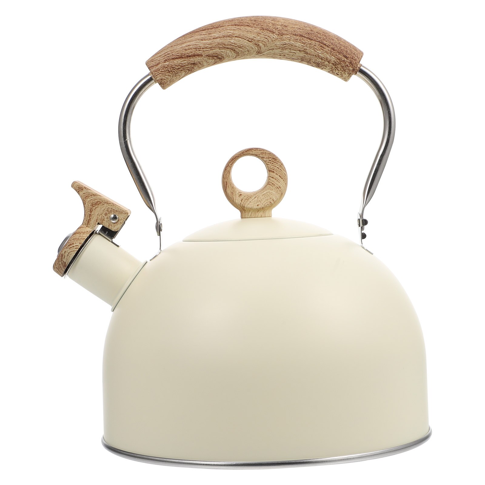 Hervidor de agua de acero inoxidable, tetera para hervir agua, práctica, silbante