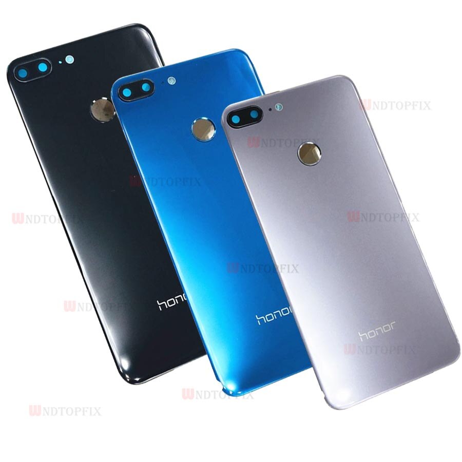Nowy dla Huawei Honor 9i tylna pokrywa baterii obudowa tylna obudowa szklana dla Honor 9 Lite pokrywa baterii Honor 9 Lite obudowa