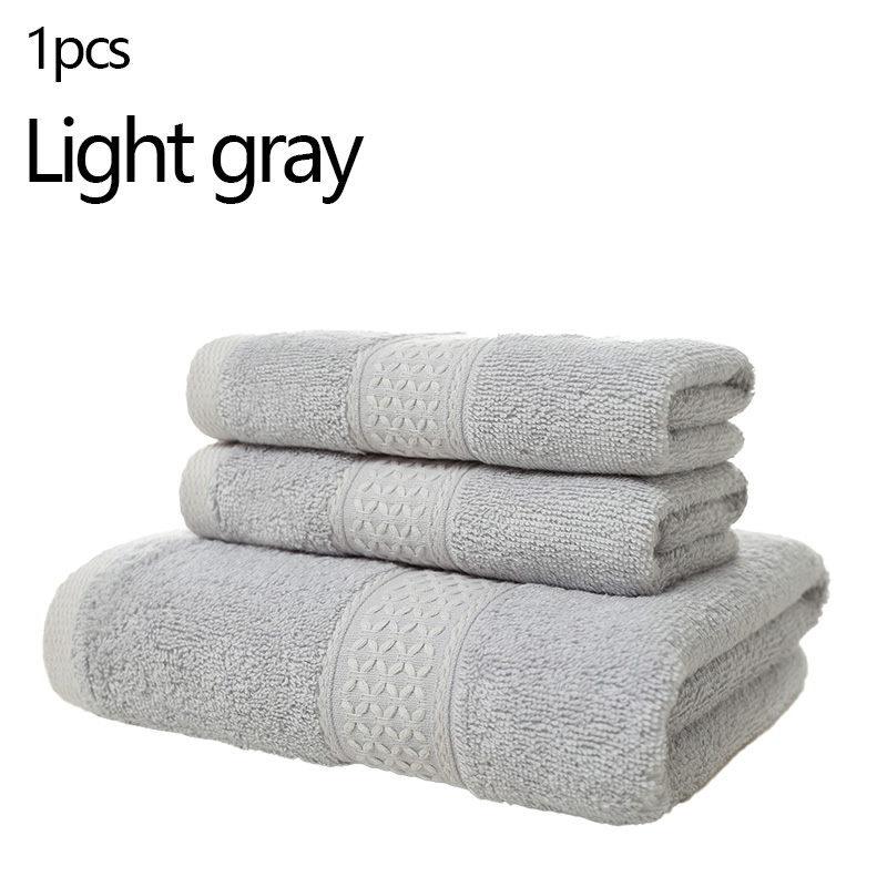 100% Cotton Pure Thick Adult Towels Soft Absorbent Towels for Absorbent Bath Face Microfiber Shower Bathroom Family Hotel: 70x140cm / black
