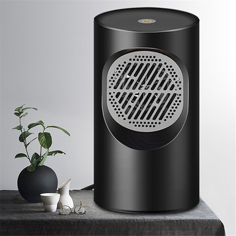 Mini Heater Touchscreen Desktop Heaters For Office Home Bedroom Warm/Cold Wind Overheat Protection