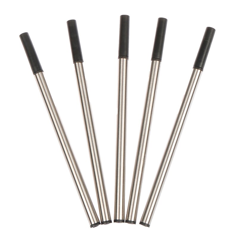 5pcs Metal Refills 1.0mm For Roller Ballpoint Pen Business Pen Ball Pen Refills General Specification Refill