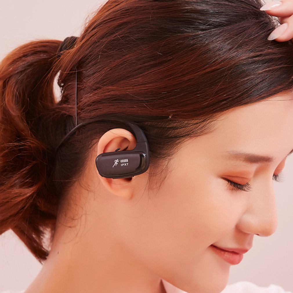 IPX8 Impermeabile Cuffie Senza Fili Auricolare Bluetooth 16GB Lettore MP3 in-orecchio Musica stereo Auricolari sport Auricolare stereo di nuotata