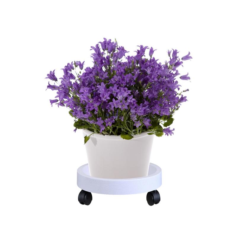 Mobile Flower Pot Tray Home Plastic Potted Bottom Tray Flower Pot Water Tray Home Gardening Supplies