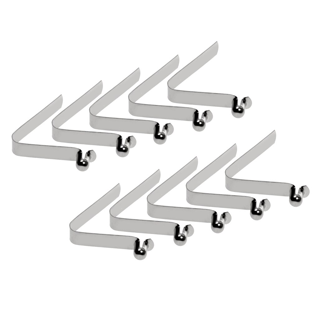 10 Pcs Metal Tent Pole Kayak Paddle Push Button Spring Snap Clip Locking Tube Pin for Telescoping Tubing