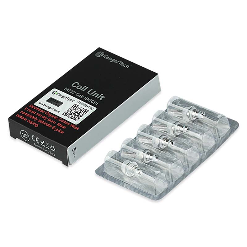 10/20/30pcs KangerTech SOCC Coil Unit for EVOD/Protank/Mini Protank/Protank-II/Mini Protank-II/Unitank/ Mini Unitank Vape Coil