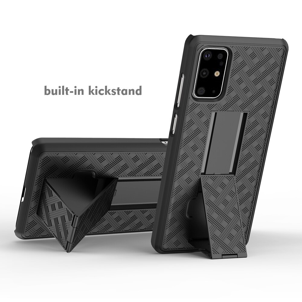 Sportowe etui z futerałem na pasek zaczep na pasek odporny na wstrząsy pokrywa dla Samsung Galaxy S20 FE S21 Ultra S9 Plus S10e uwaga 10 uwaga 20 okładka telefonu