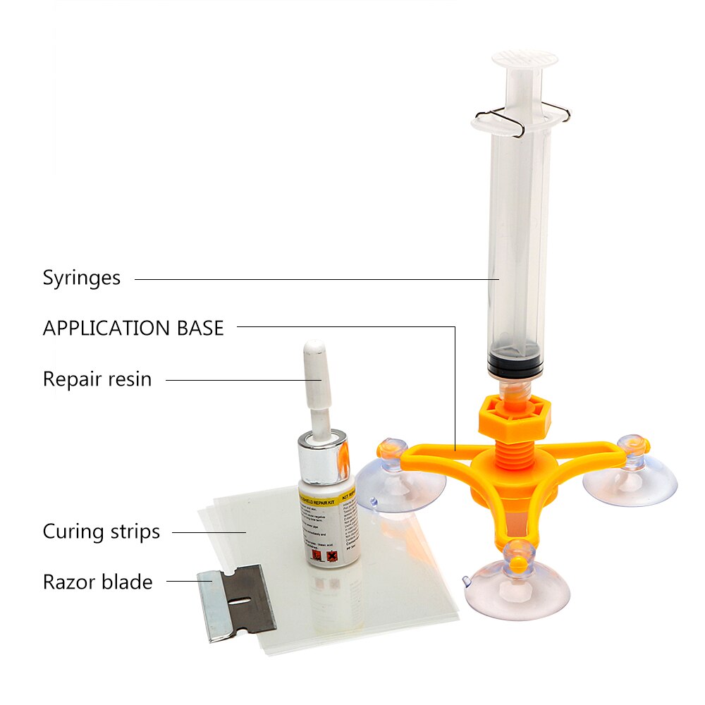 Leepee Diy Voorruit Reparatie Kit Auto Glas Reparatie Tool Auto-Styling Venster Screen Polijsten Voor Chip Crack Auto Onderhoud sets