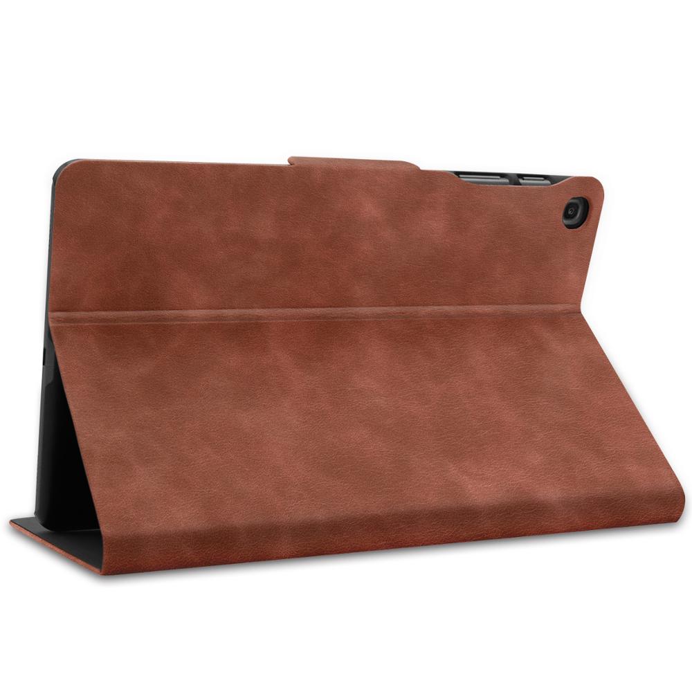 Case Voor Samsung Galaxy Tab Een 10.1 Inch Tablet T510/T515 Pu Leather Folding Stand Folio Cover Met meerdere Kijkhoeken