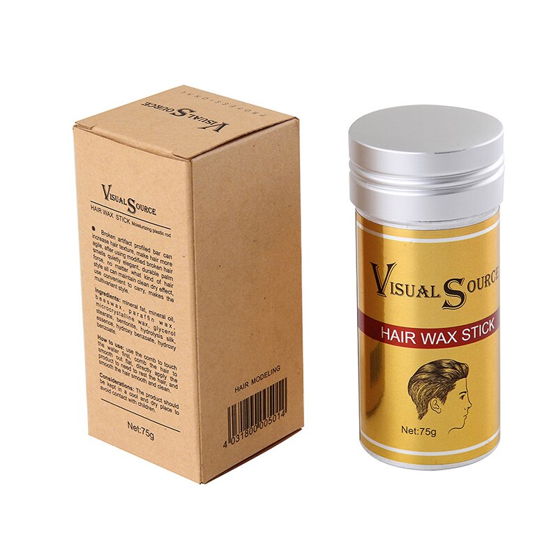 Hair Feel Finishing Stick Small Broken Hair Finishing Cream Wax Stick Fixing Bangs for Men HJL2019