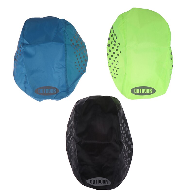 Reflective Bike Helmet Cover Waterproof Windproof Bicycle Helmet Rain Cover