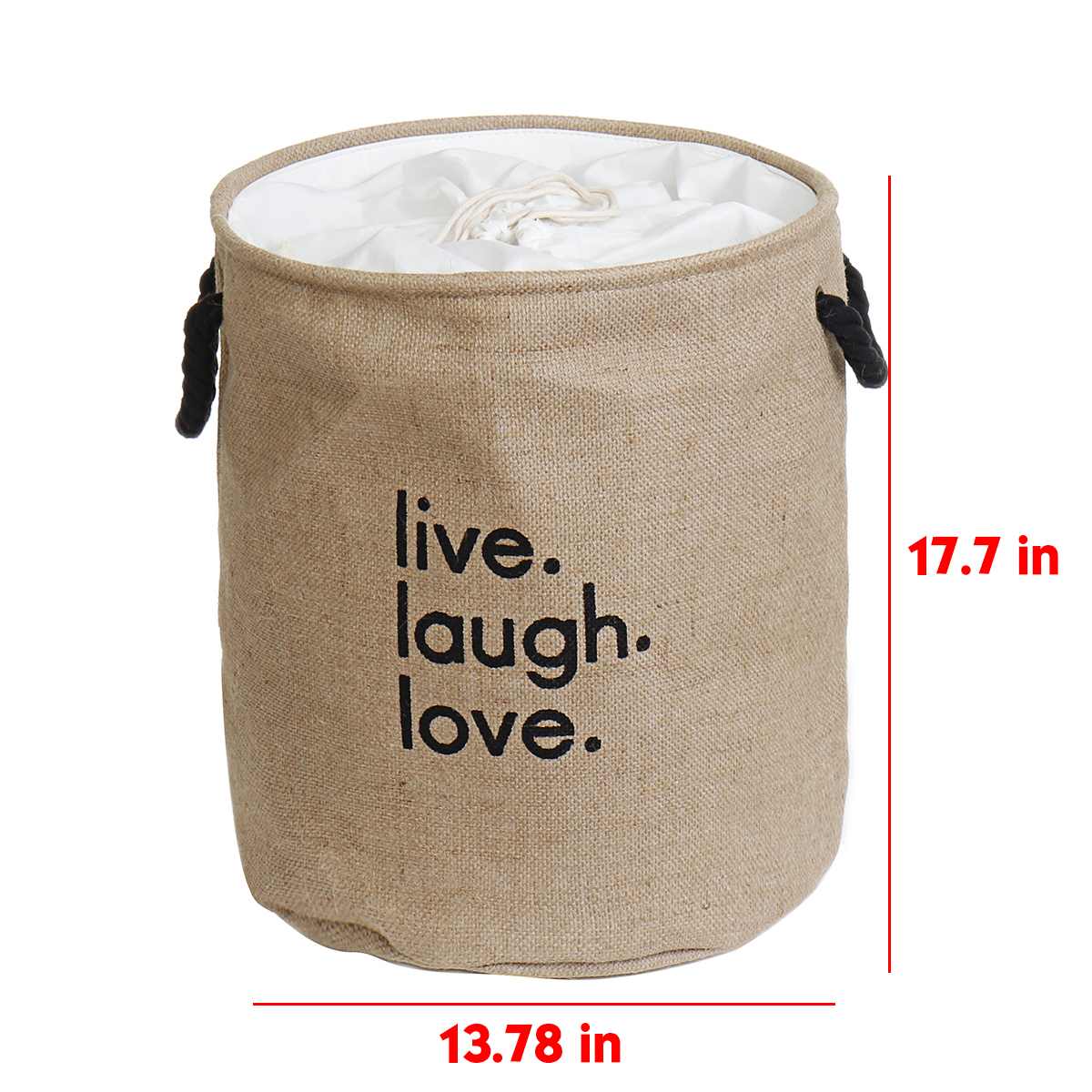 Abstracte Wereldkaart Wasmand Grote Vuile Kleding Mand met