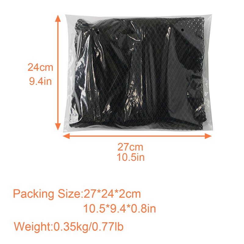 Bil tak lagring mesh med glidelås snor universell bagasjerom last organisator oppbevaringspose, bil tak interiør last nett bag