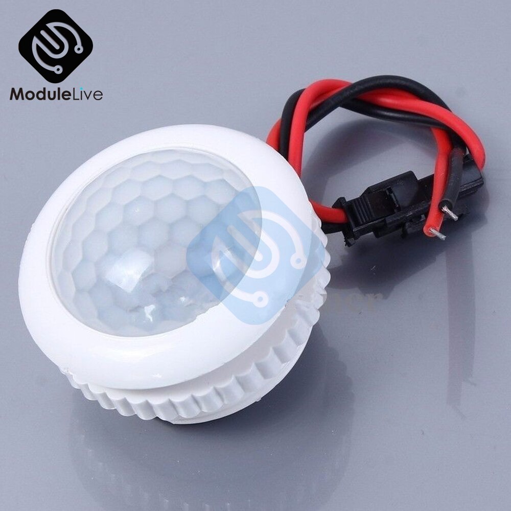 Ir infrarød menneskelig krop induktion pir sensor switch 220v 50hz lyskontrol loft bevægelsessensor detektor til led lampe eller ventilator