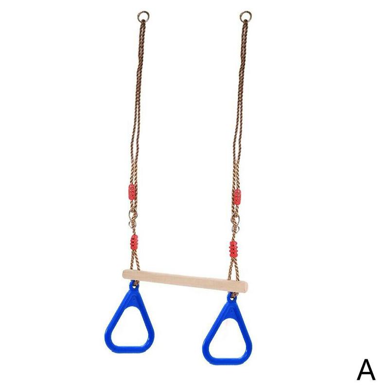 Columpio para niños, cuerdas ajustables para asiento de árbol, cuerda resistente, Columpio de juego, 2M: A