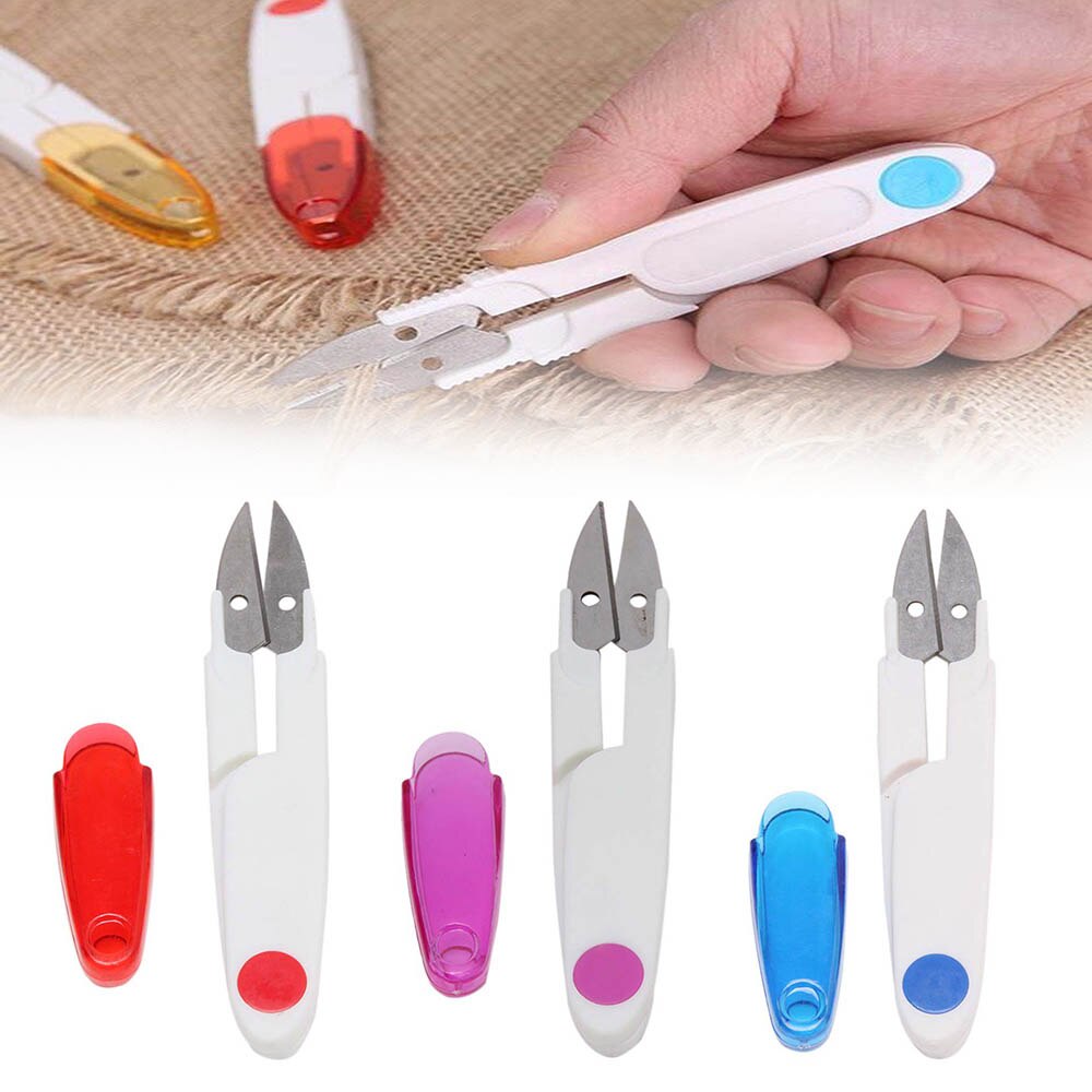 Sewing Thread Scissors fish line Trimmer Cross Stitch Tailor Clipper Portable cutter Nipper coupe fil couture Sewing Accessories