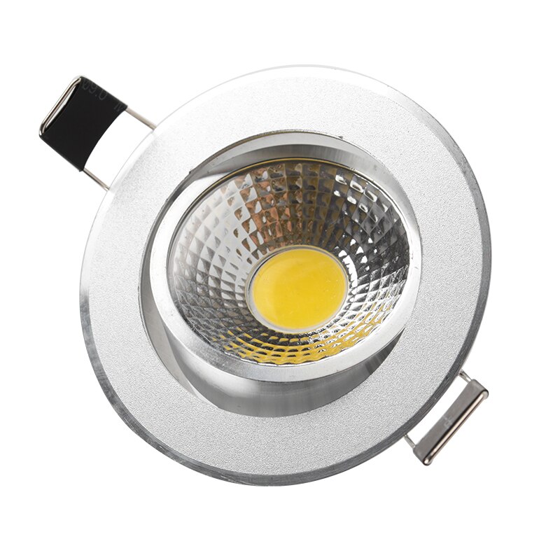 Super Bright Verzonken Led Dimbare Downlight Cob 3W 5W 7W 12W Led Spot Light Led Decoratie plafondlamp Ac 110V 220