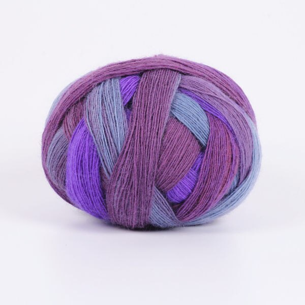 nouveauté 100g 800 m naturel doux laine arc-en-ciel espace colorant fantaisie fil unique organique Crochet fil X4012: 13