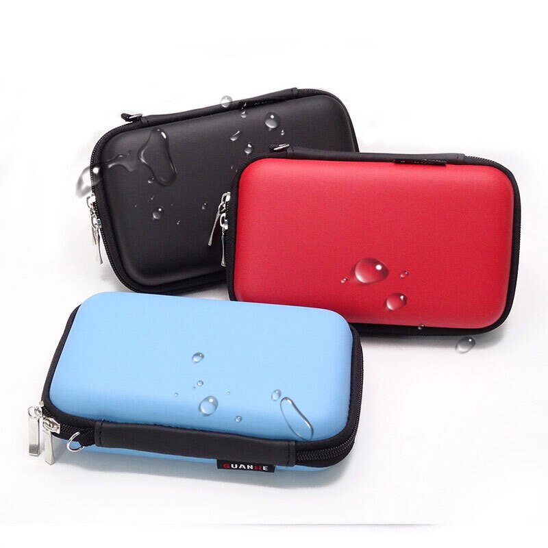 Portable Hard Shell Case Cover Pouch for 2.5 inch Power Bank HDD Hard Disk Drive Protector Protect Bag Box Enclosure Case
