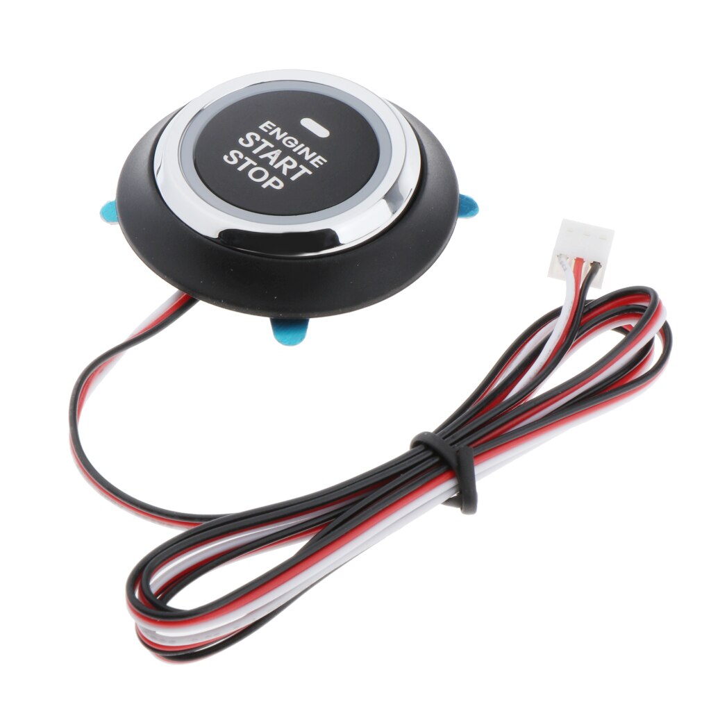 Car Smart Start Alarm System Keyless Entry Engine Start Button Remote Start