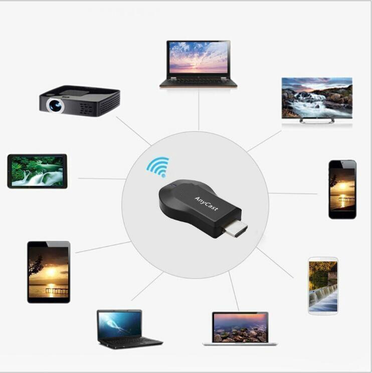 Wifidisplay Dongle Receiver Tv Stickm2 Anycast Plus Miracast WirelessHDMI-compatible1080p Spiegel Ontvanger Dongle Voor Ios Android