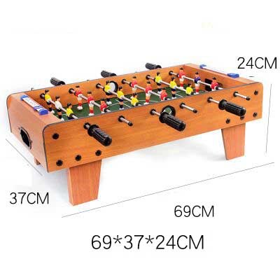 Mesa de fútbol de madera para niños, juegos clásicos de interior, juguetes educativos, Futbolines, Foosball BC50ZQ