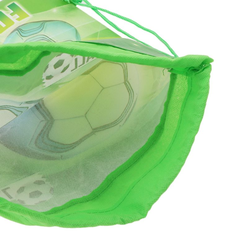 Fodbold opbevaringspose ikke-vævet stof snor taske udendørs sport gym rygsæk