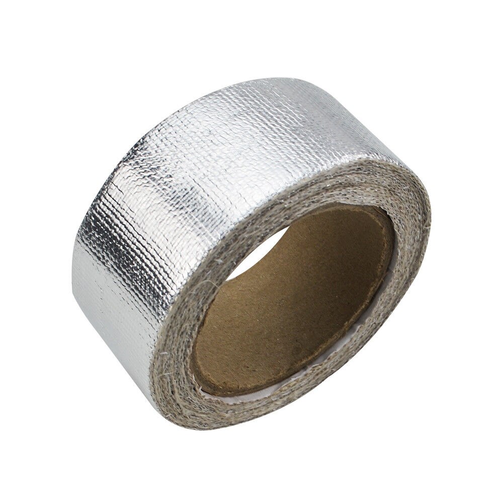 Aluminum Reinforced Tape Adhesive Backed Heat Shield Resistant Wrap For Intake